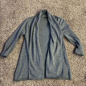 Grey cardigan